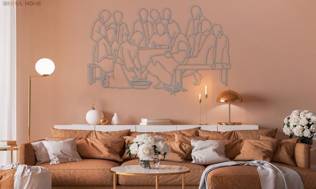 Christ Apostles Metal Wall Art - BrossHome Metal Wall Art