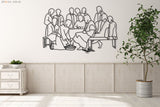 Christ Apostles Metal Wall Art - BrossHome Metal Wall Art