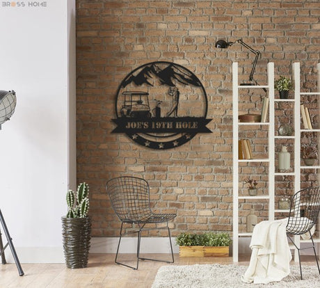 Customized Golf Metal Wall Art - BrossHome Metal Wall Art