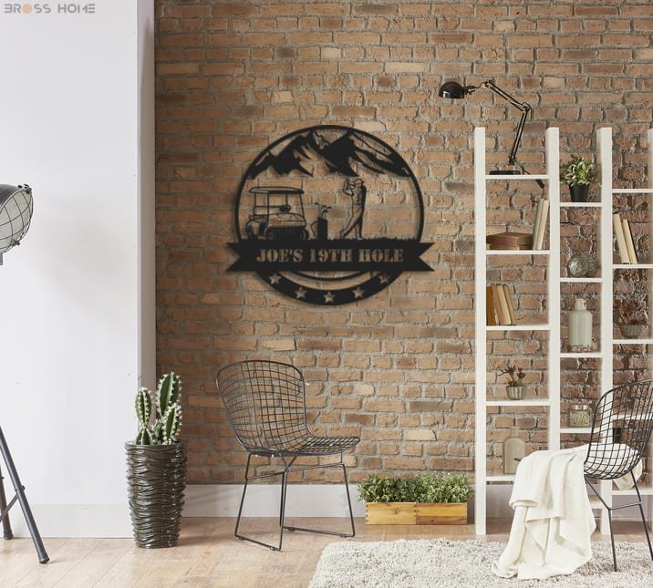 Customized Golf Metal Wall Art - BrossHome Metal Wall Art