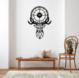 Deer Head Wall Clock - BrossHome Metal Wall Art