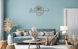 Designer Metal Wall Clock - BrossHome Metal Wall Art