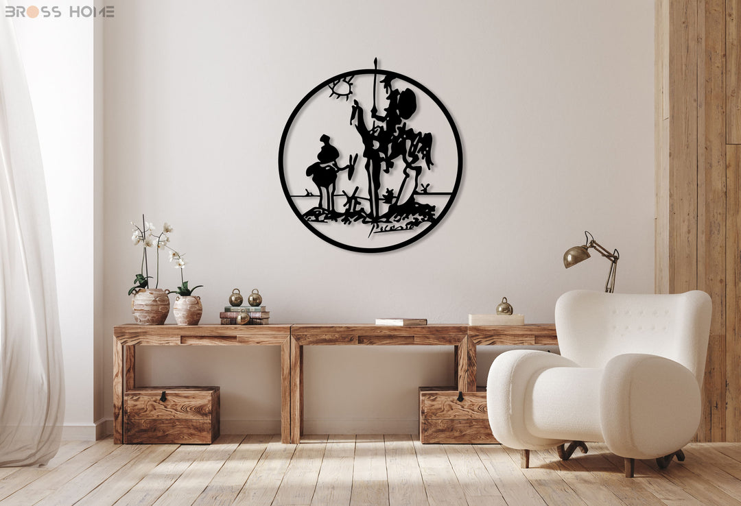 Don Quixote Metal Wall Art - BrossHome