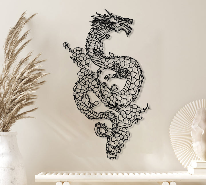 Dragon Fly Metal Wall Art - BrossHome