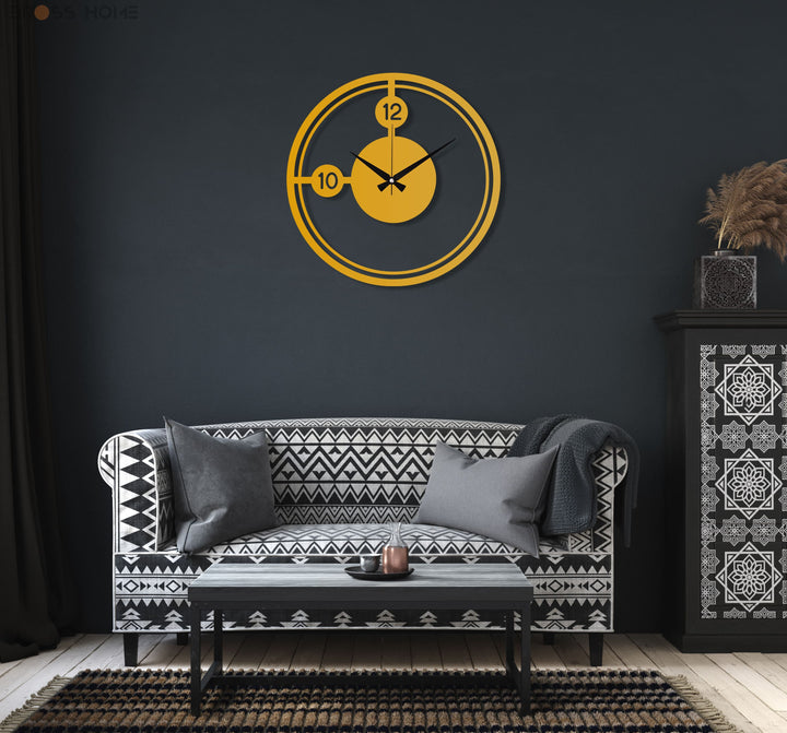 Gold Clocks For Wall - BrossHome