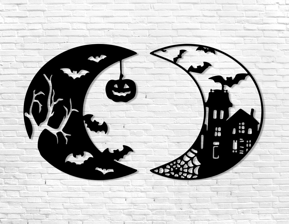 Halloween Bats Wall Decor - BrossHome