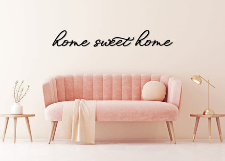 Home Sweet Home Metal Wall Art - BrossHome Metal Wall Art