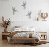 Hummingbird Wall Decor - BrossHome Metal Wall Art