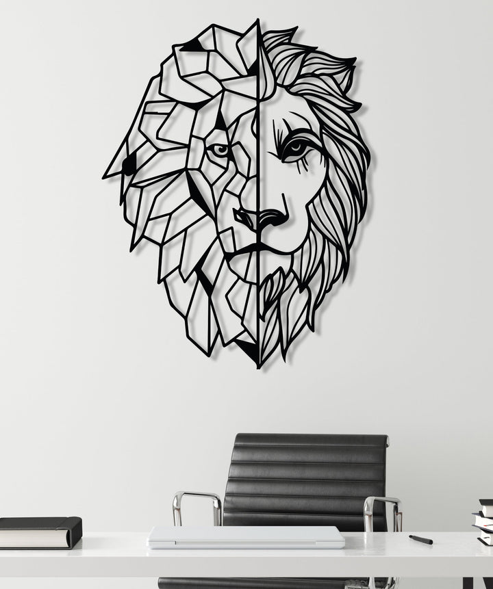 Lion Metal Wall Art - BrossHome