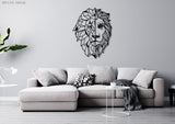 Lion Metal Wall Art - BrossHome Metal Wall Art