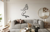 Mermaid Metal Wall Art - BrossHome Metal Wall Art