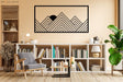 Metal Art Mountain Scene - BrossHome Metal Wall Art