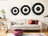 Metal Birds Wall Clock - BrossHome Metal Wall Art