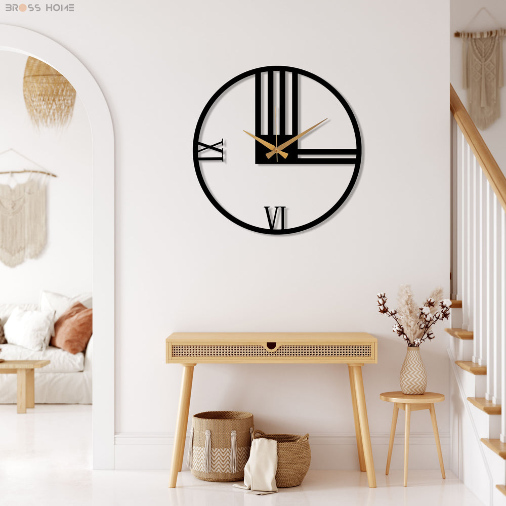 Minimalist Silent Large Wall Clock - BrossHome