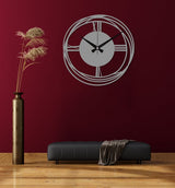 Minimalist Wall Clock - BrossHome Metal Wall Art