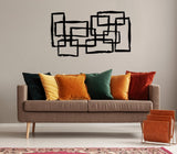 Modern Abstract Metal Wall Art - BrossHome Metal Wall Art