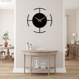 Modern Designer Wall Clock - BrossHome Metal Wall Art