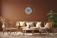 Modern Designer Wall Clock - BrossHome Metal Wall Art