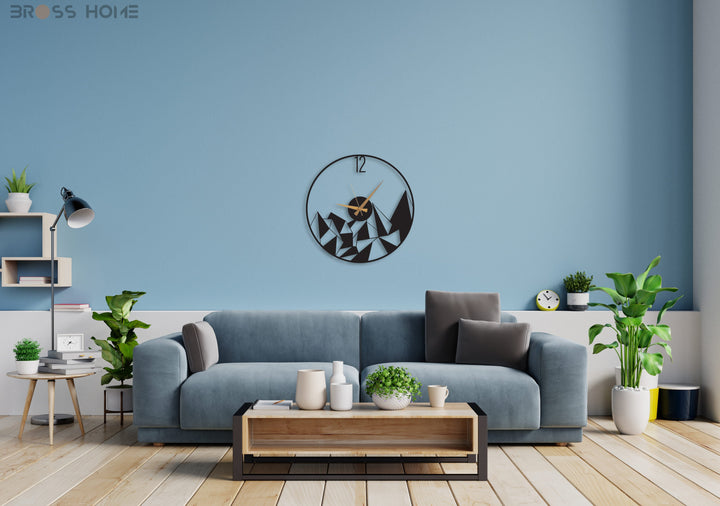 Modern Living Room Wall Clocks - BrossHome