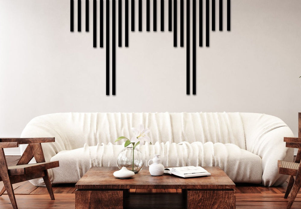 Modern Minimalist Wall Art (Stripes Set Of 3) - BrossHome