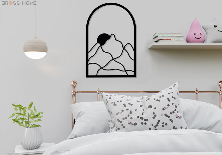 Mountain Abstract Wall Art - BrossHome