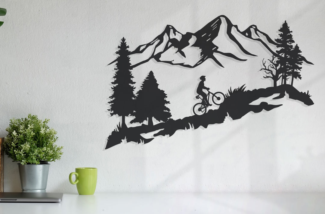 Mountain Bike Wall Decor - BrossHome