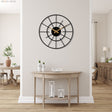 Oversized Wall Clocks For Living Room - BrossHome Metal Wall Art