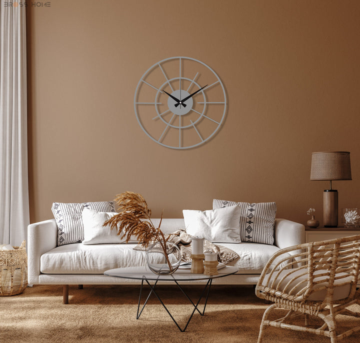 Oversized Wall Clocks For Living Room - BrossHome