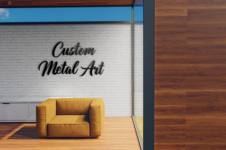 Personalized Metal Wall Art - BrossHome