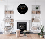 Personalized Metal Wall Clock - BrossHome Metal Wall Art