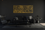 Picasso Guernica Metal Wall Decor - BrossHome Metal Wall Art