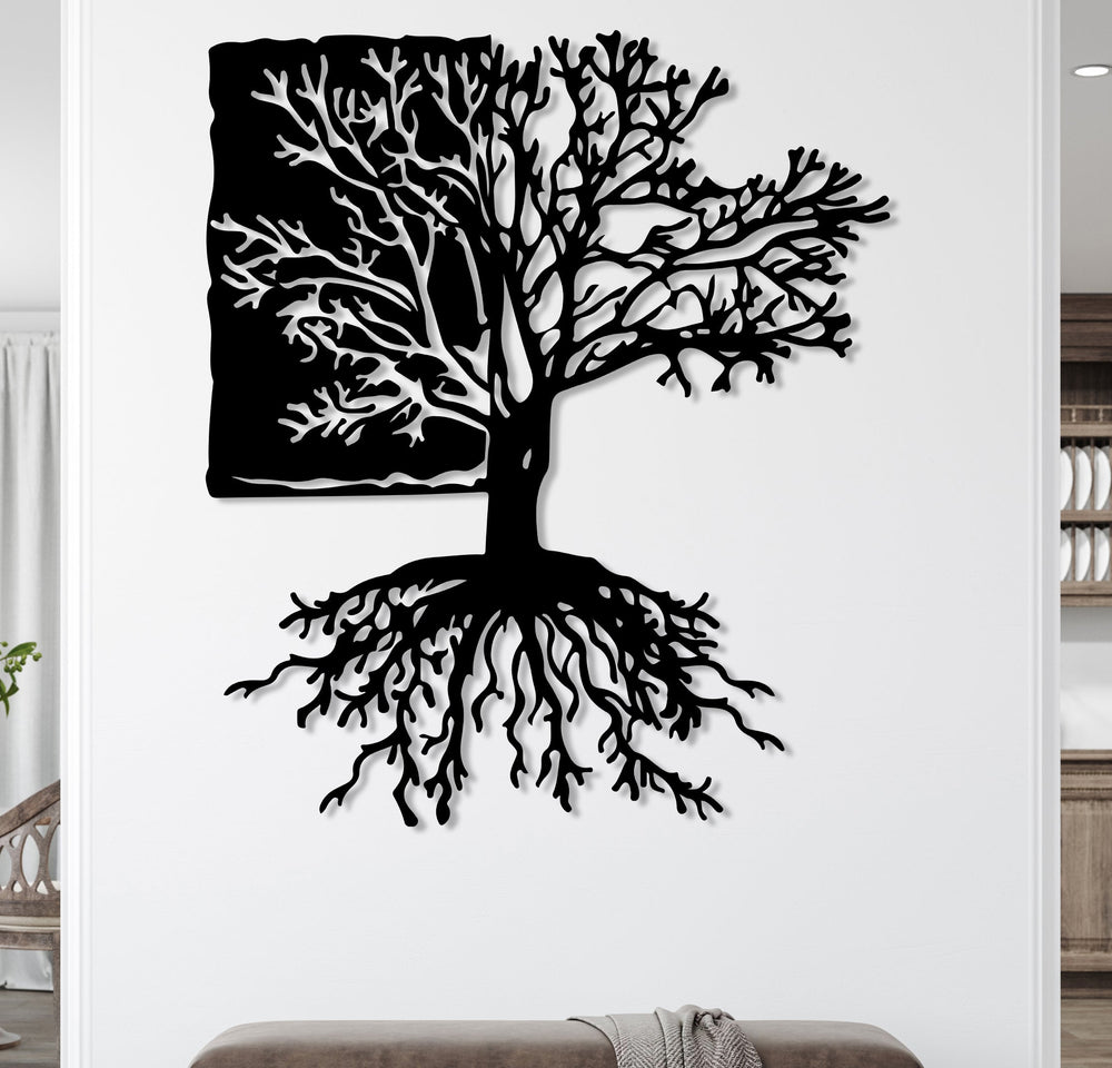 Tree Of Life Metal Wall Art - BrossHome