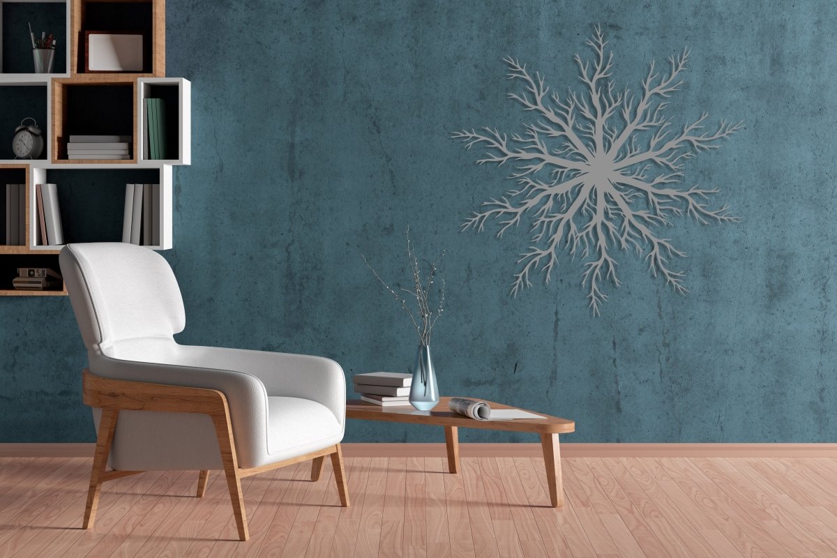 Tree Root Metal Wall Decor - BrossHome Metal Wall Art