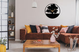 Tree Wall Clock - BrossHome Metal Wall Art