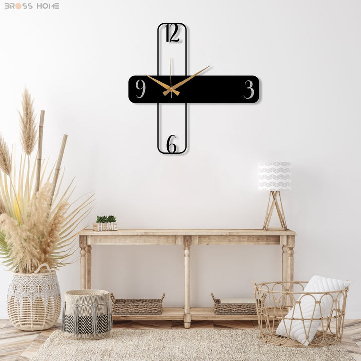 Unique Design Metal Wall Clock - BrossHome Metal Wall Art
