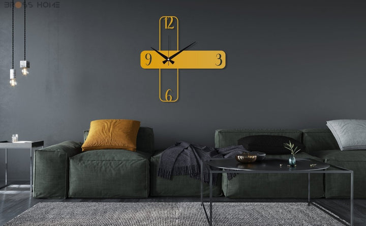 Unique Design Metal Wall Clock - BrossHome Metal Wall Art