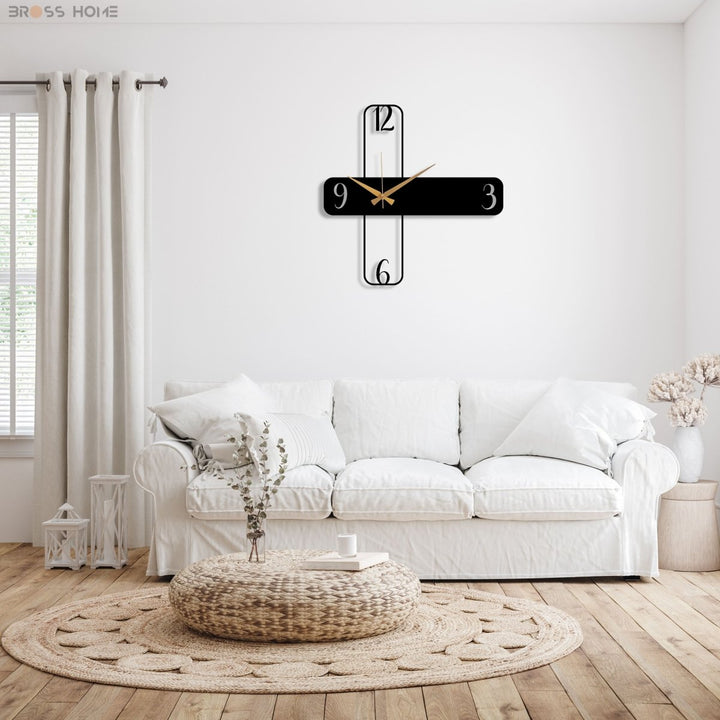 Unique Design Metal Wall Clock - BrossHome Metal Wall Art