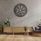 Vegvisir Metal Wall Art - BrossHome Metal Wall Art