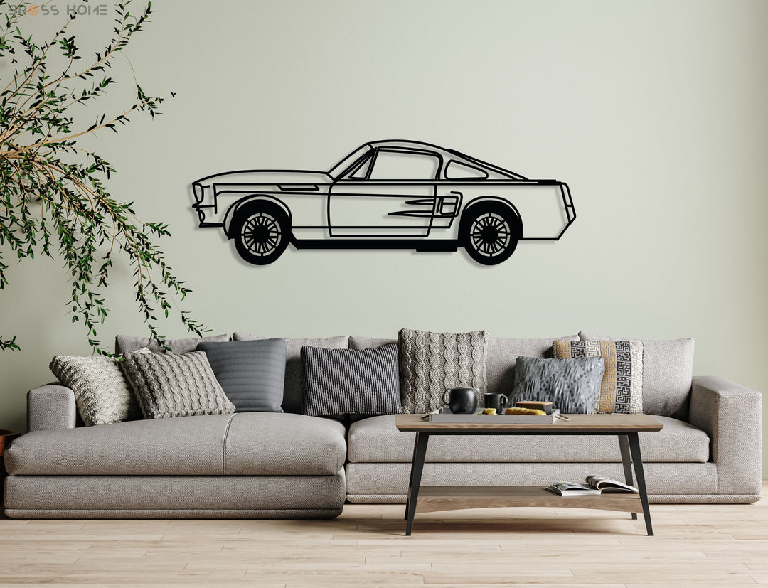 Your Custom Car Silhouette Metal Wall Art - BrossHome