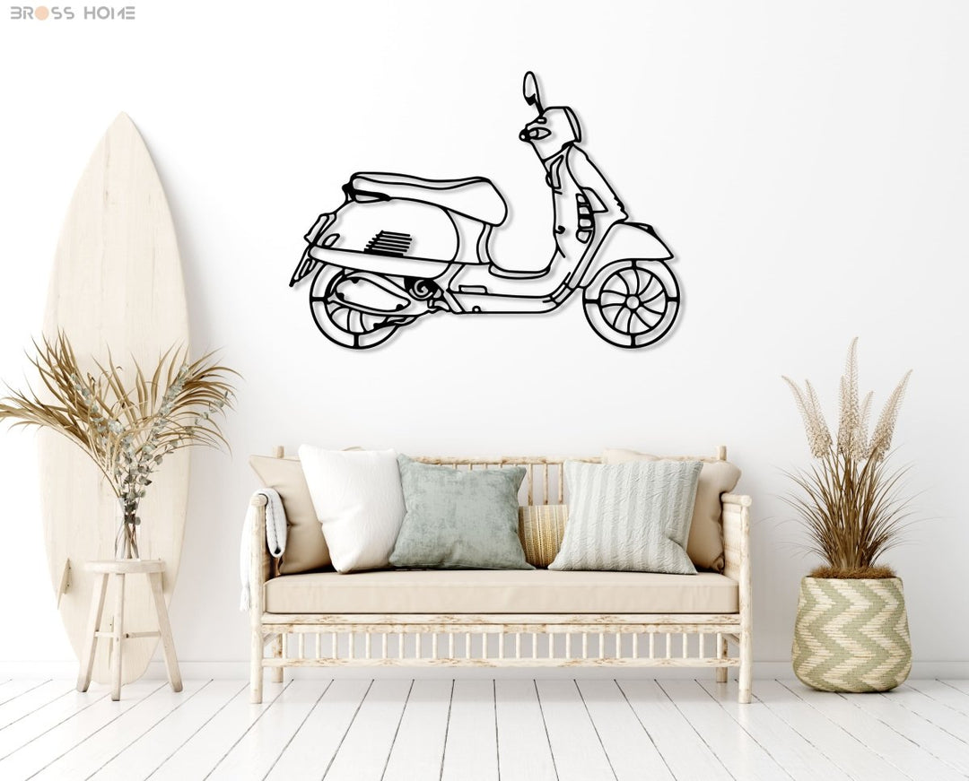 Your Custom Motorcycle Metal Silhouette Wall Art - BrossHome Metal Wall Art