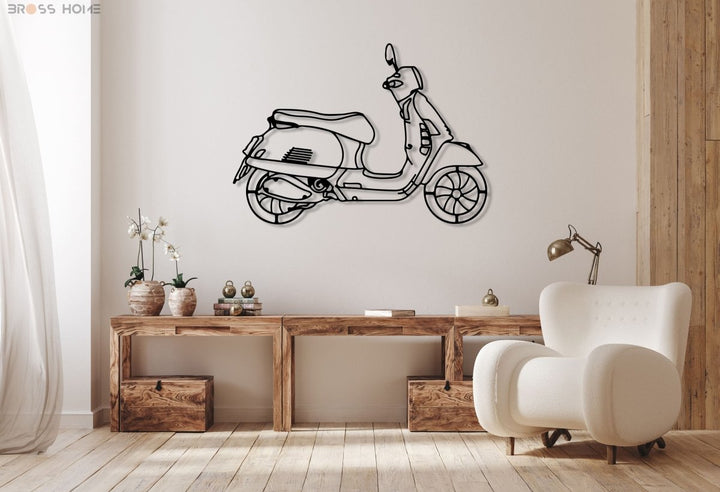 Your Custom Motorcycle Metal Silhouette Wall Art - BrossHome Metal Wall Art